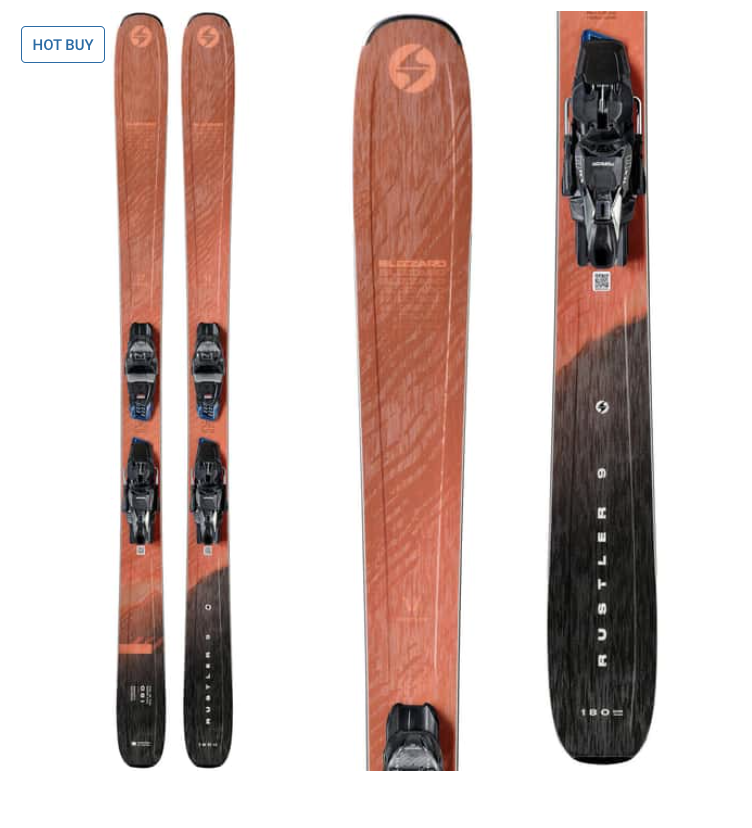 BLIZZARD Rustler9 172cm スキー 板 Blizzard Rustler 9 Alpine Ski – Cripple Creek Backcountry