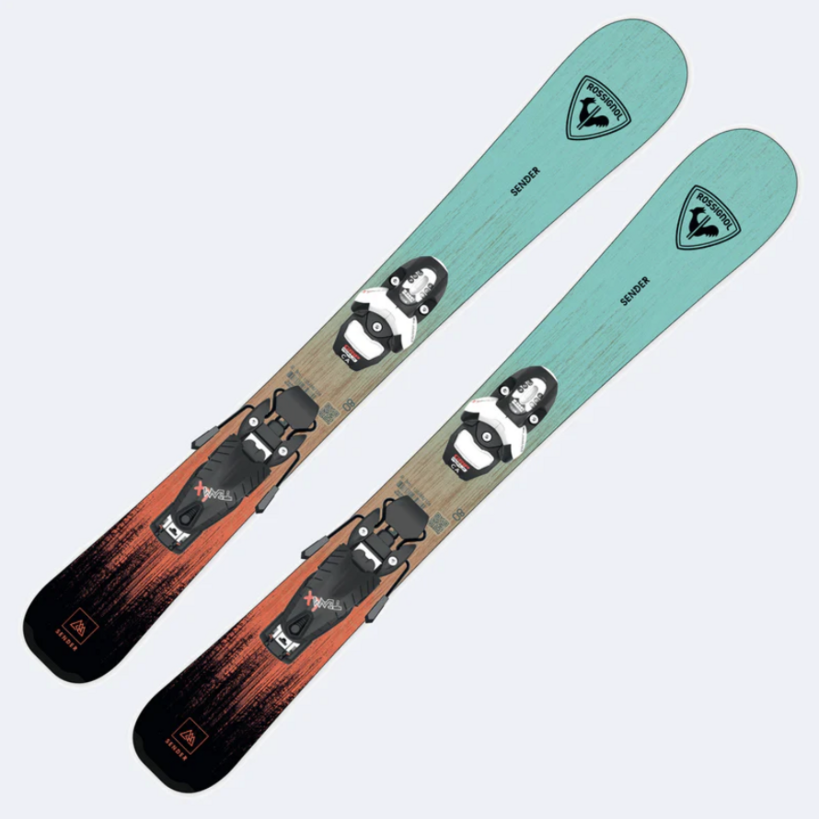 Rossignol Rossignol Sender JR Alpine Ski w/KID-X (YTH)F25