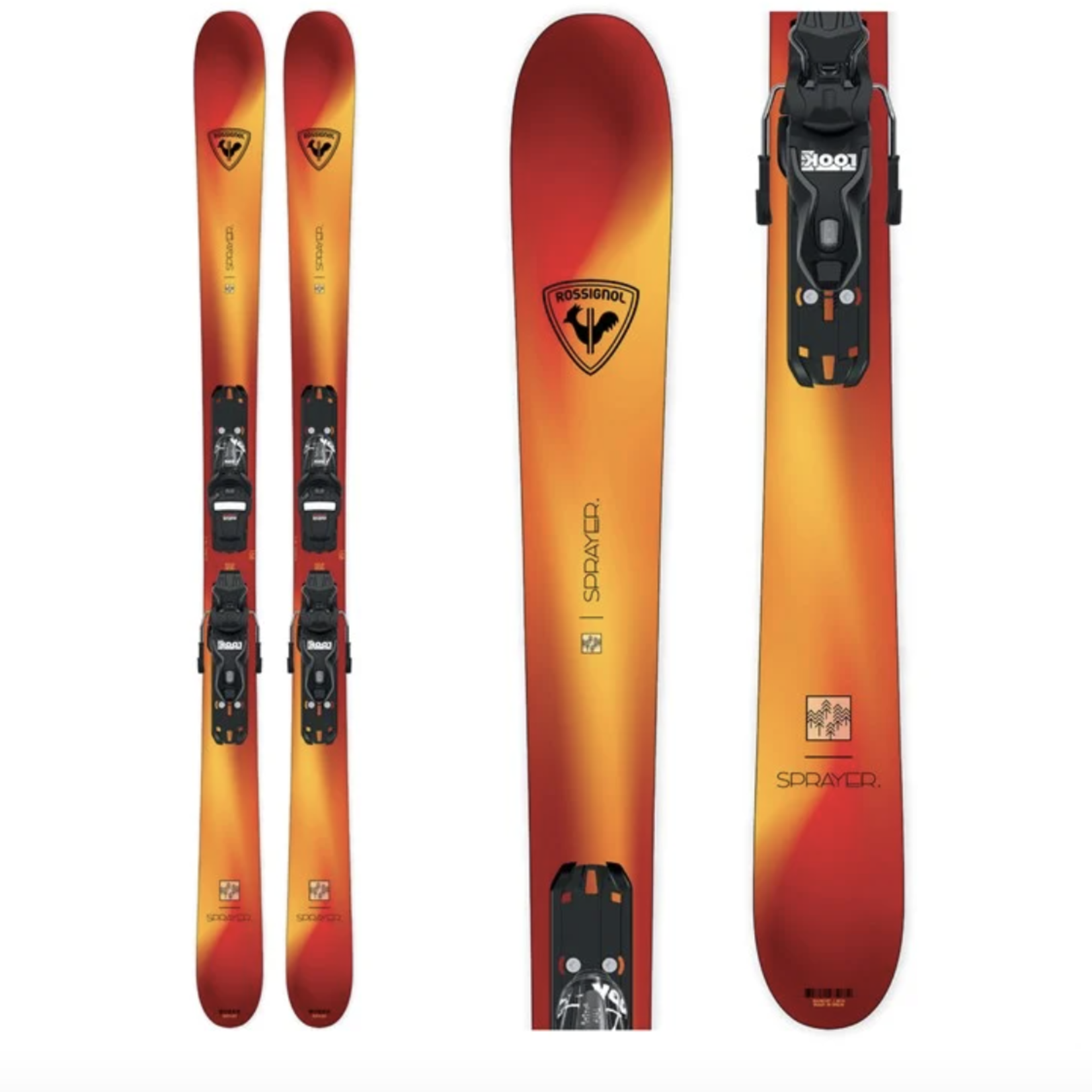 Rossignol Rossignol Sprayer 80 Pro Alpine Ski w/Xpress 10 (M)F25