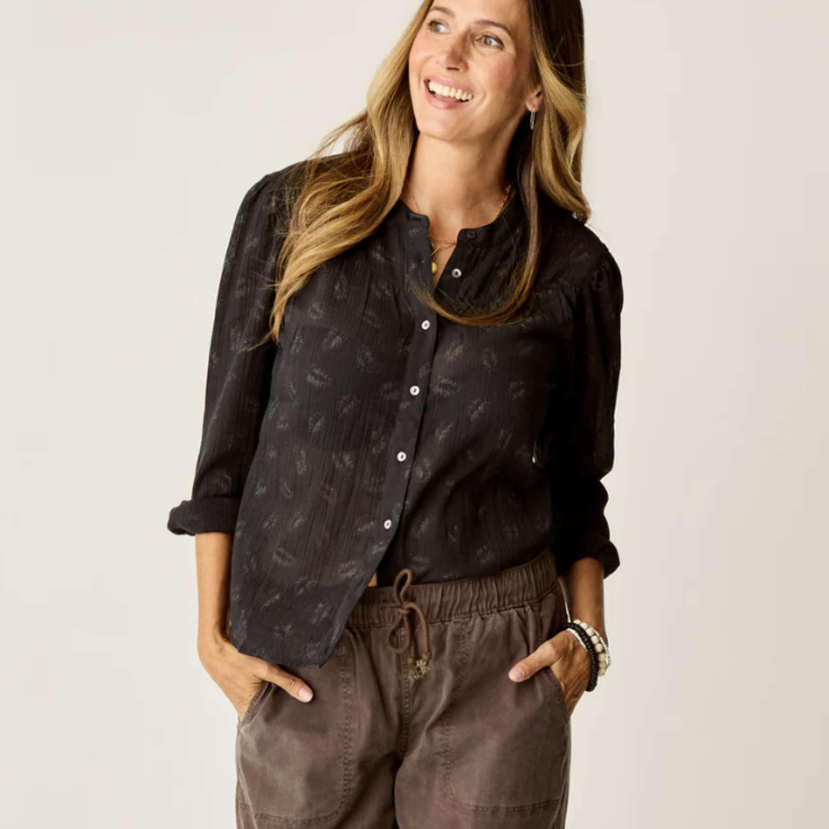 Carve Designs Carve Tatum Gauze Top (W)