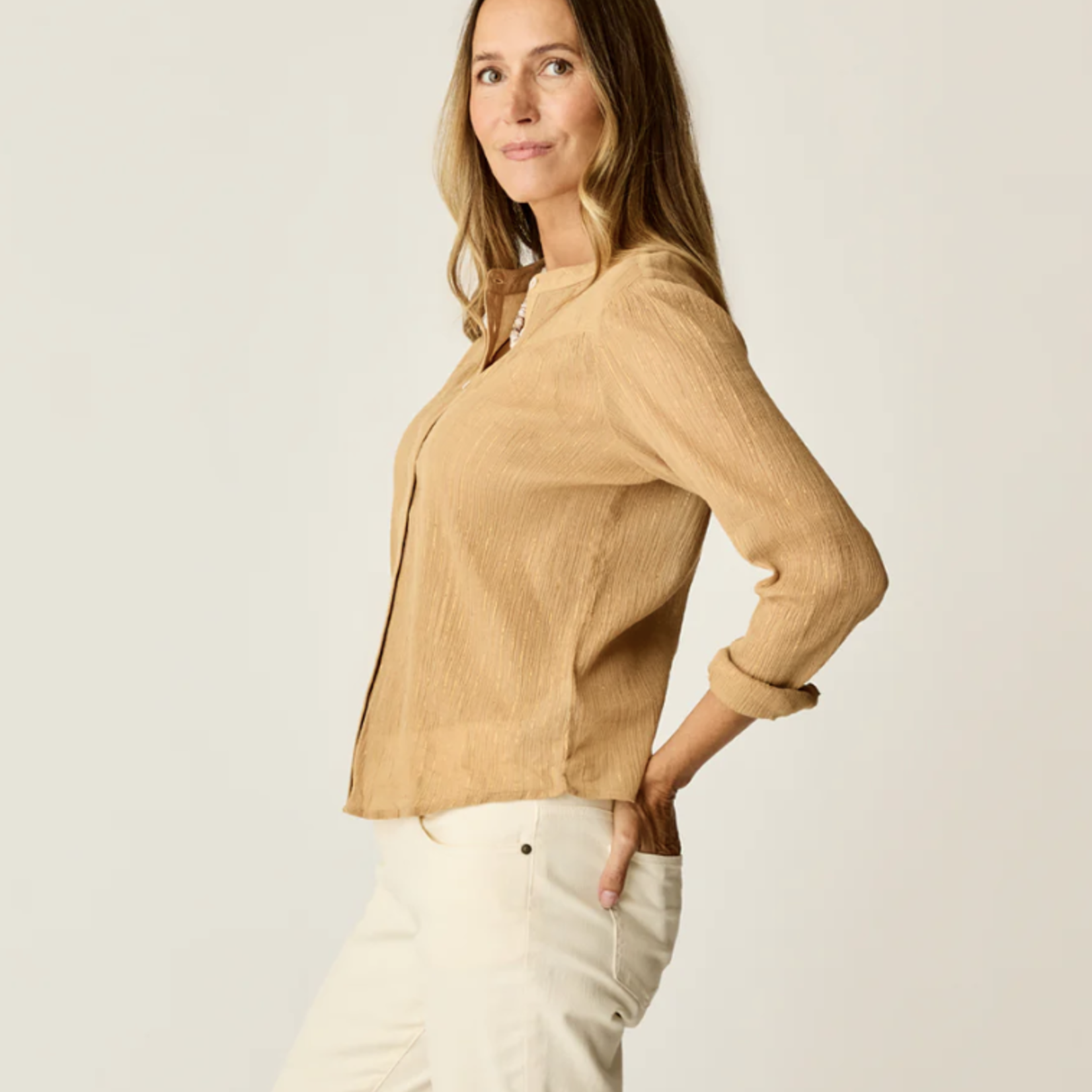 Carve Designs Carve Tatum Gauze Top (W)