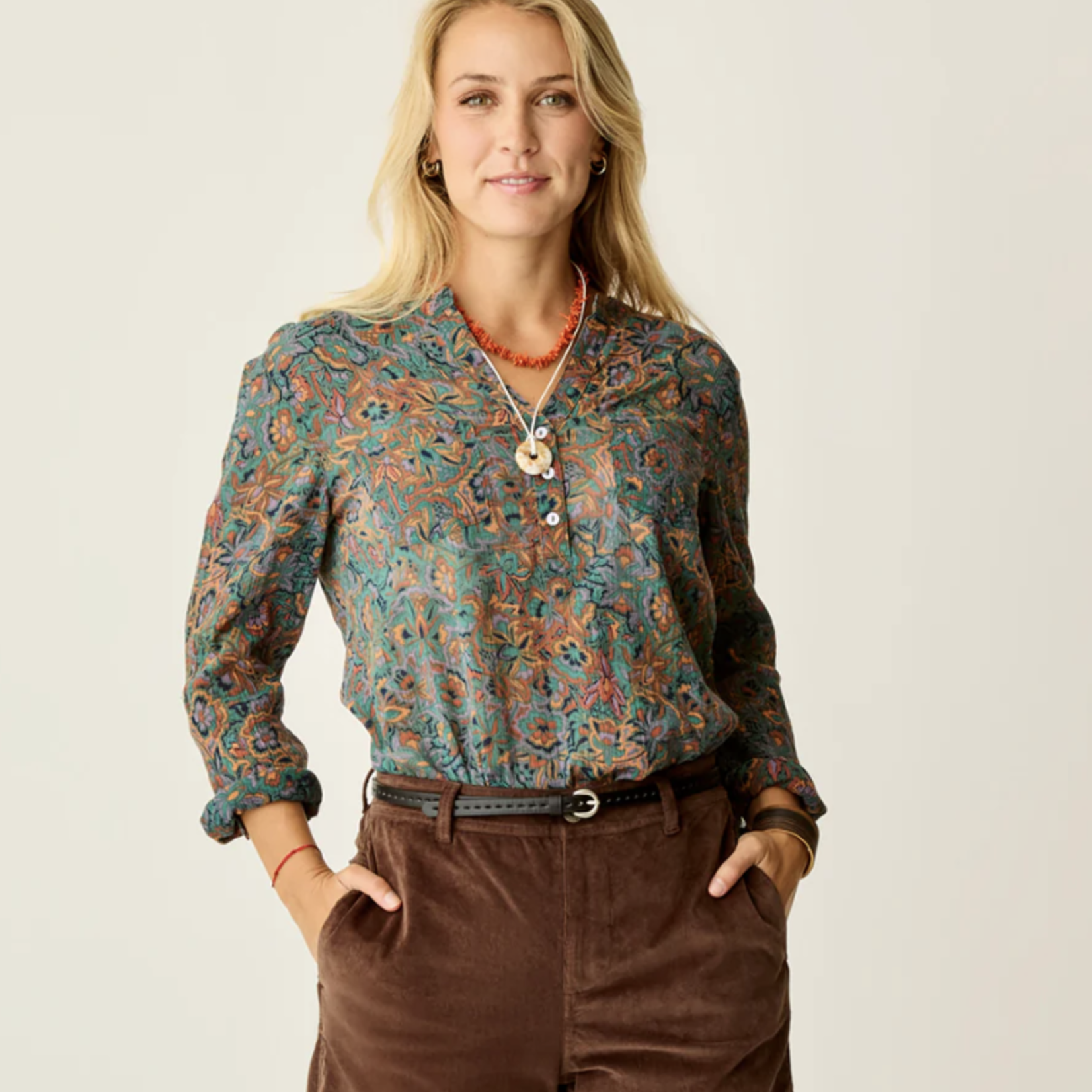 Carve Designs Carve Dylan Gauze Shirt (W)