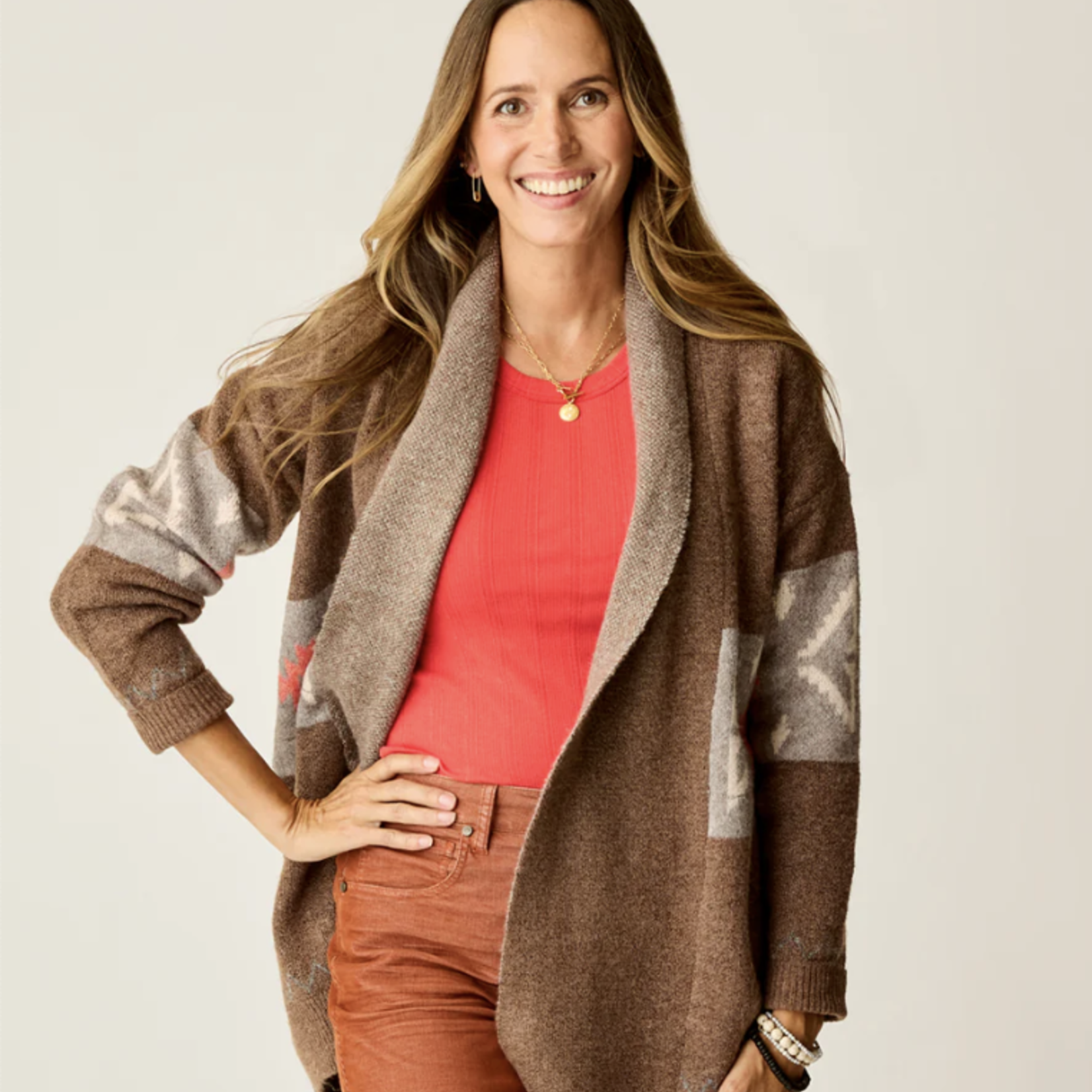 Carve Designs Carve Priya Jacquard Topper (W)