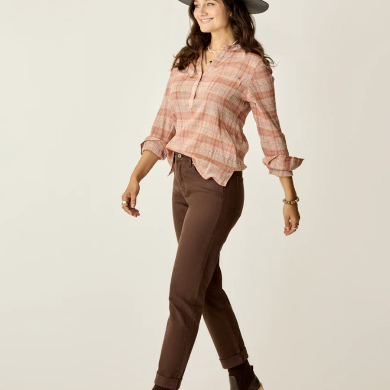 Carve Designs Carve Carson Hi Rise Jean (W), Espresso, 6