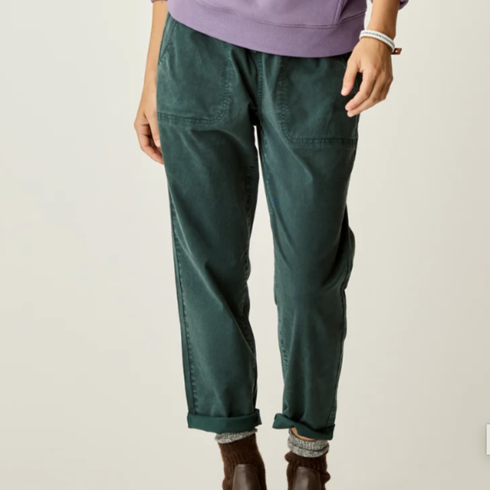 Carve Designs Carson Zoe Twill Pant (W), Pine, S