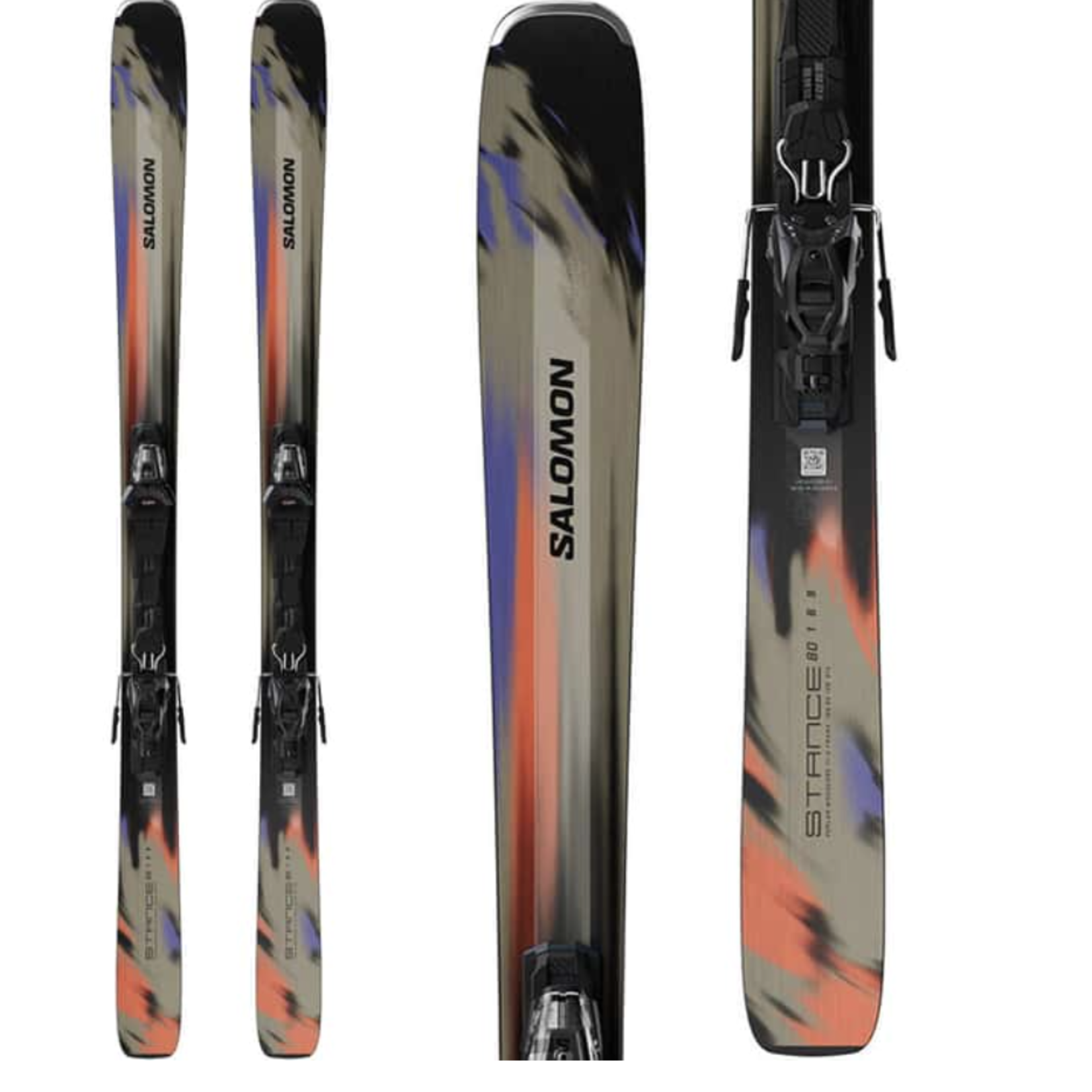 Salomon Salomon E Stance 80 Alpine Ski w/M11(M)F25