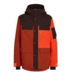 O'Neill Oneill FWC Peak Pro Snow Jacket (M) Bonfire Colour Block L