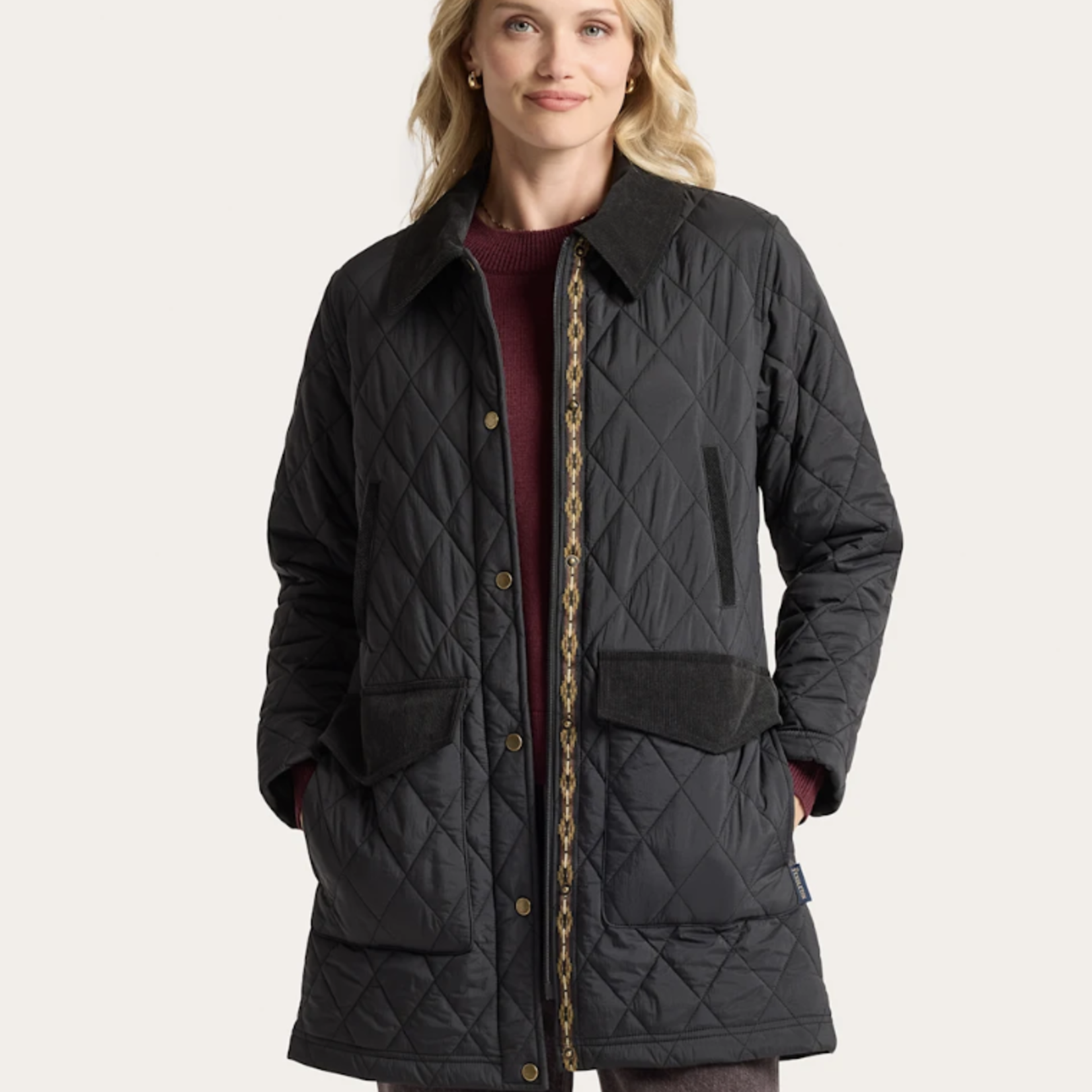 Pendleton Pendleton Sun River Corduroy Accent Field Coat (W)