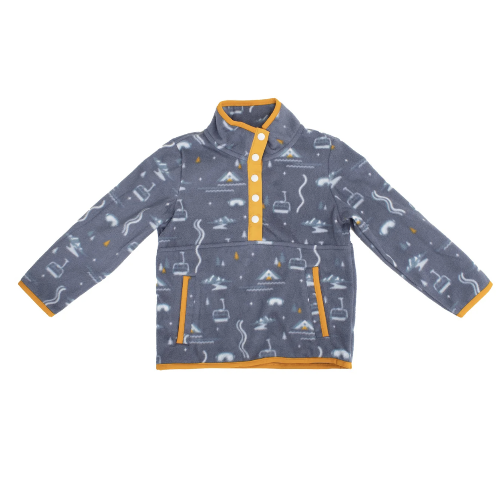 Jack+Sage Jack+Sage Lifty Fleece Half Button (Y)