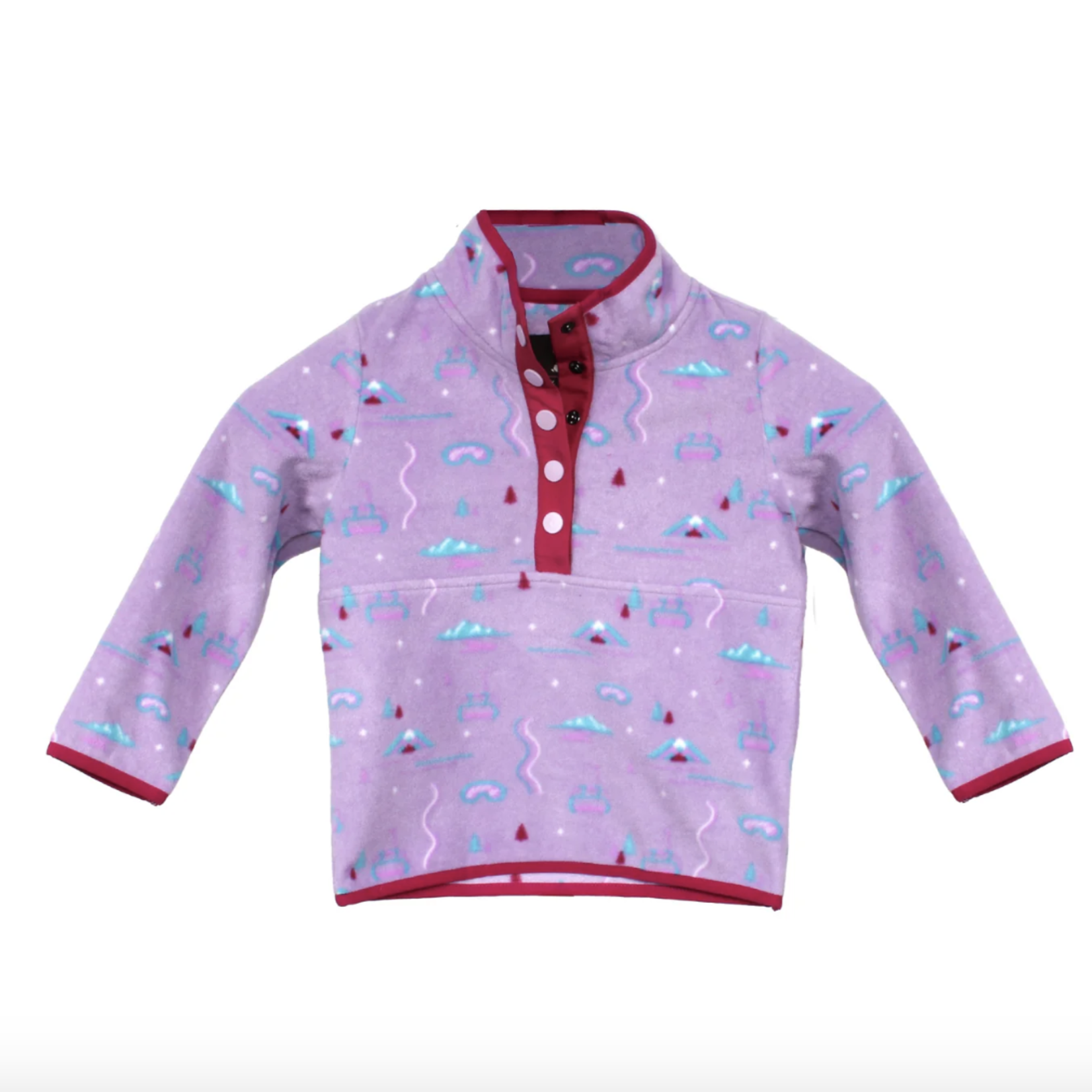 Jack+Sage Jack+Sage Lifty Fuschia Kids Fleece (Y)