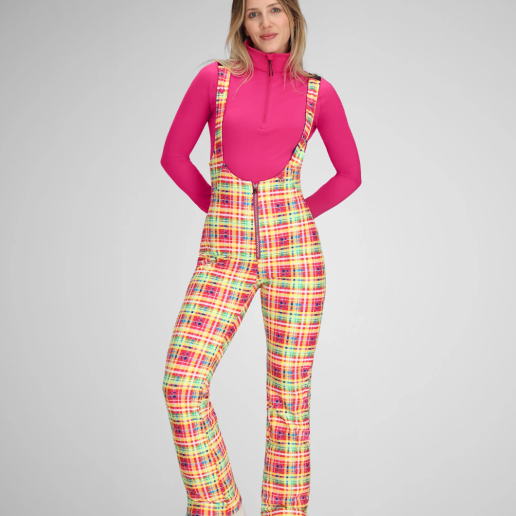 Obermeyer Obermeyer Snell Bib Pant (W), Sun Day Plaid, 8