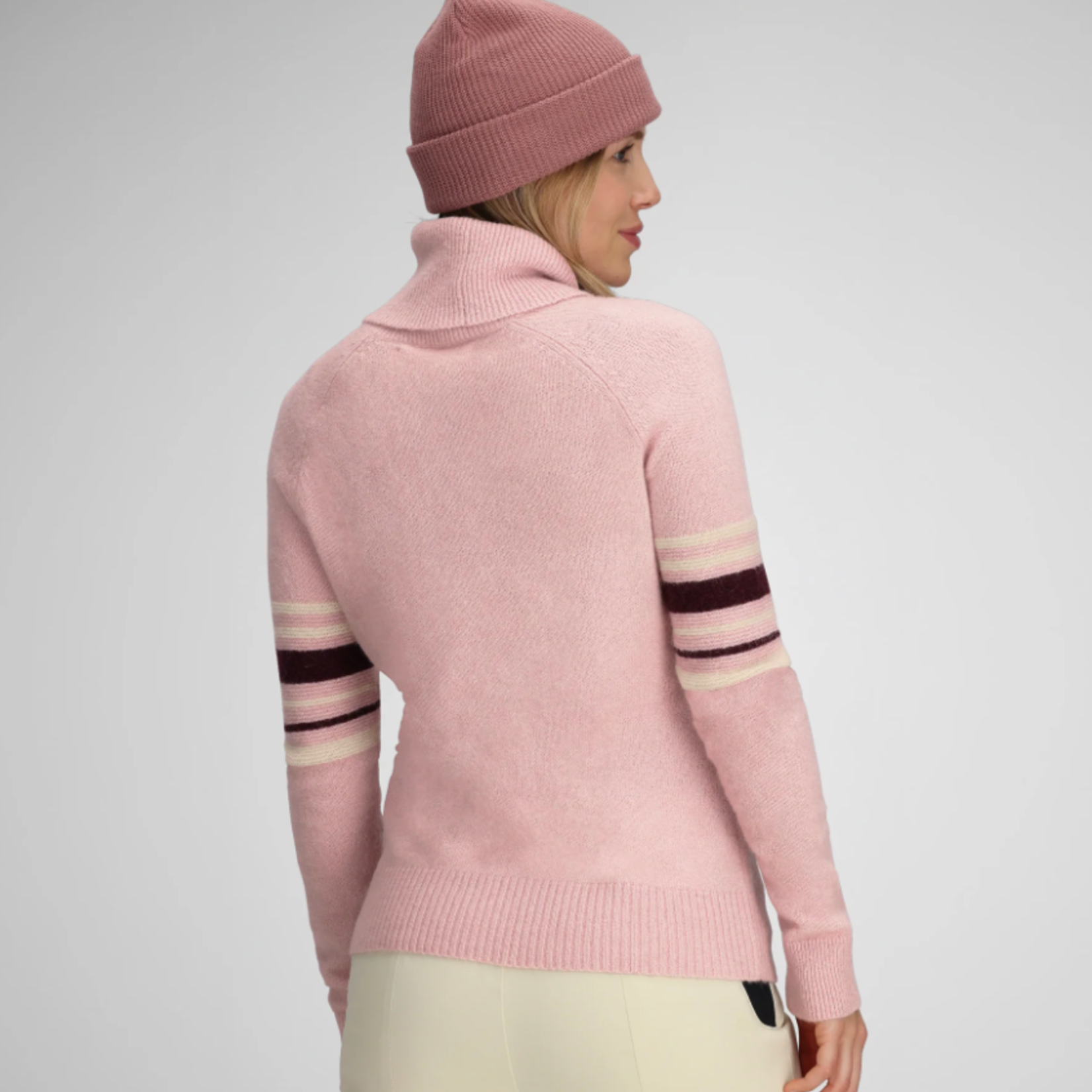 Obermeyer Obermeyer Apres Vous Turtleneck (W), Mauve Deep, M