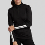 Ohsho Osho Isabella 1/2 Zip Top (W)