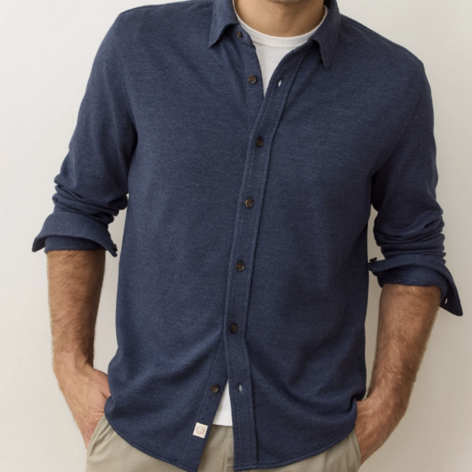 Marine Layer Marine Layer Pacifica Stretch Shirt (M)