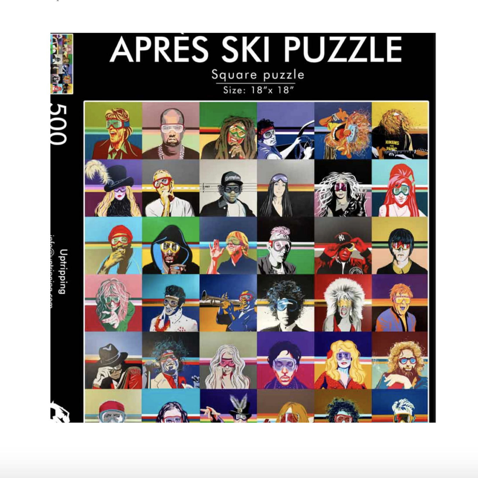 Indigo Fair Uptripping Apres Ski 500 Pc Puzzle