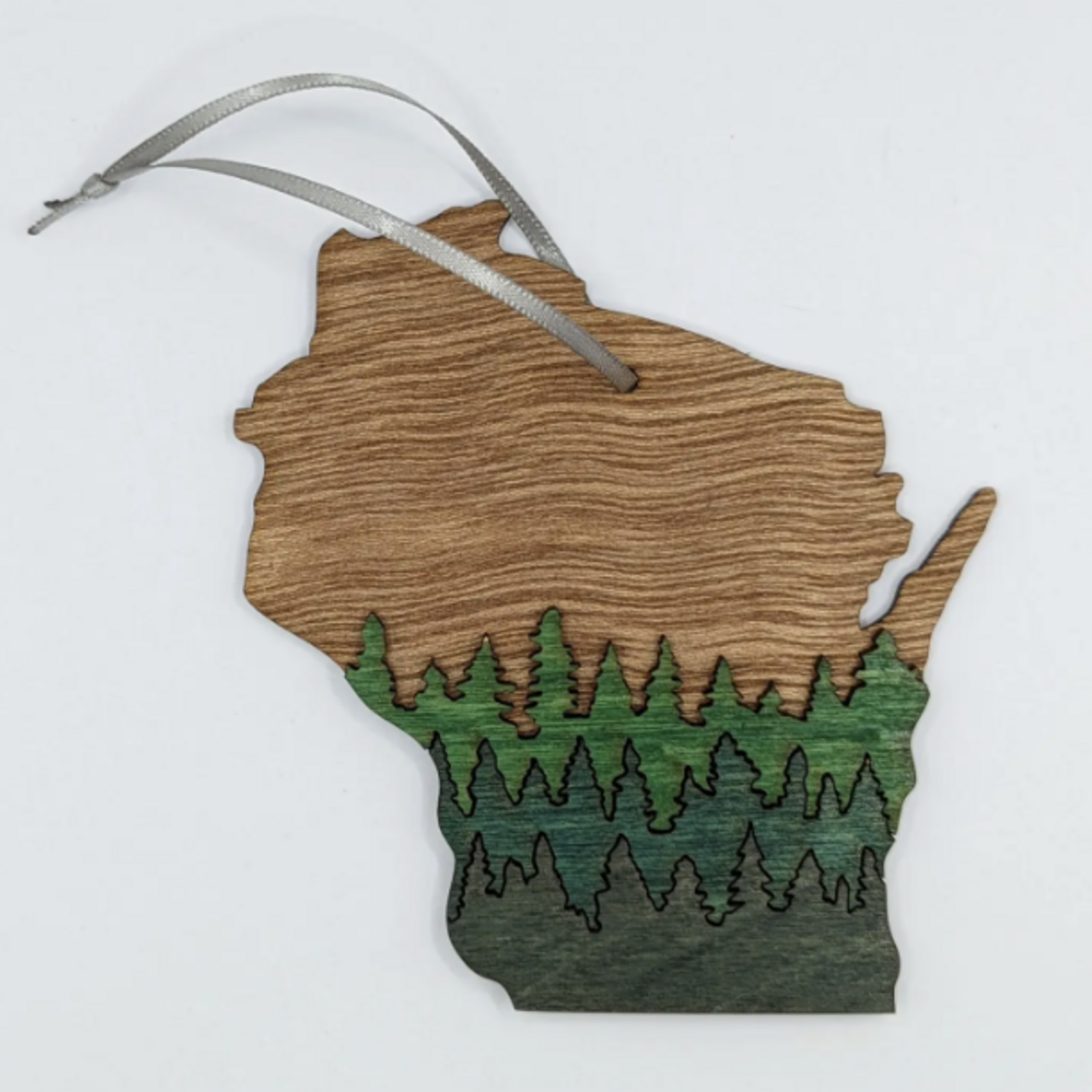 Indigo Fair Wisconsin Wood Magnet