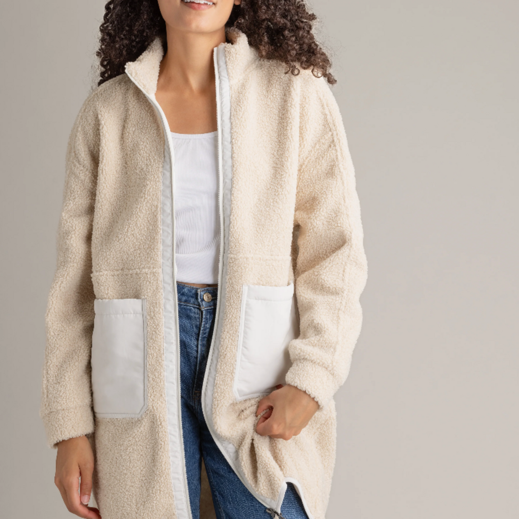 LIV Outdoors LIV Cori Long Full Zip Shacket (W)