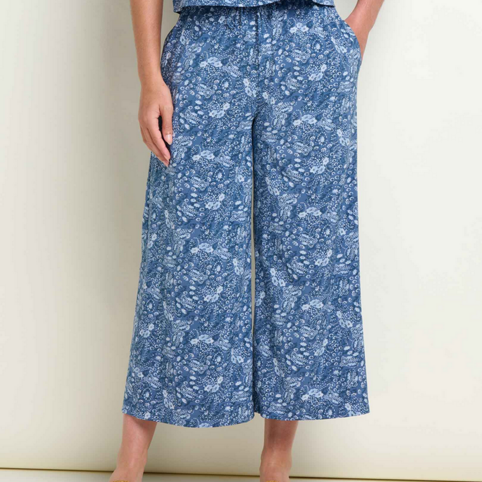 Toad  & Co Toad Co Sunkissed Wide Leg Crop Pant (W)