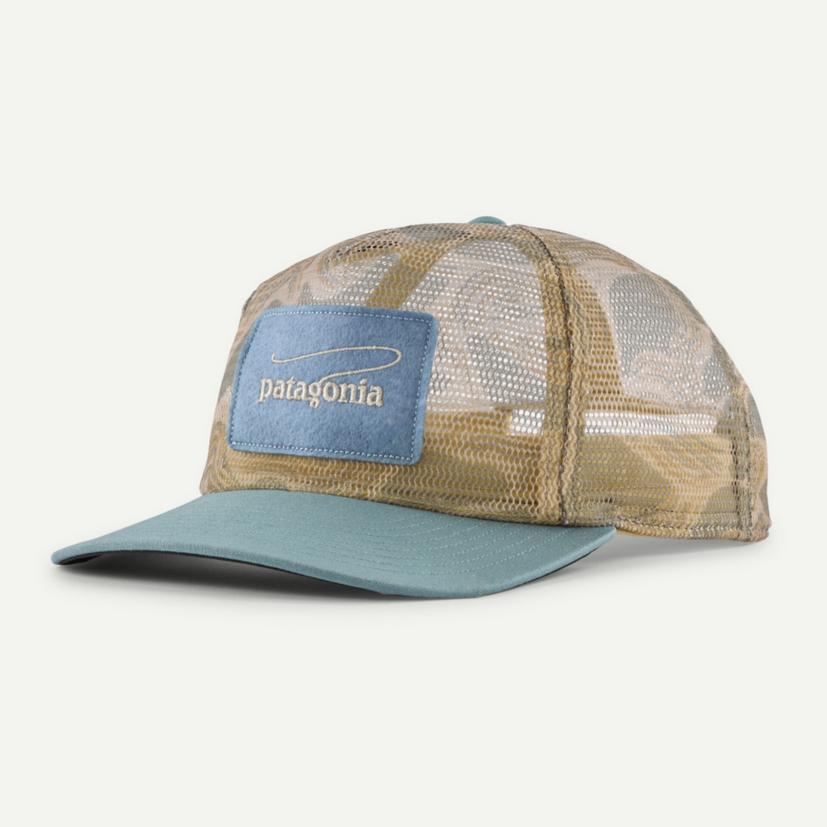 Patagonia Patagonia Breezefarer Cap Casting Logo Coastal Edge Natural