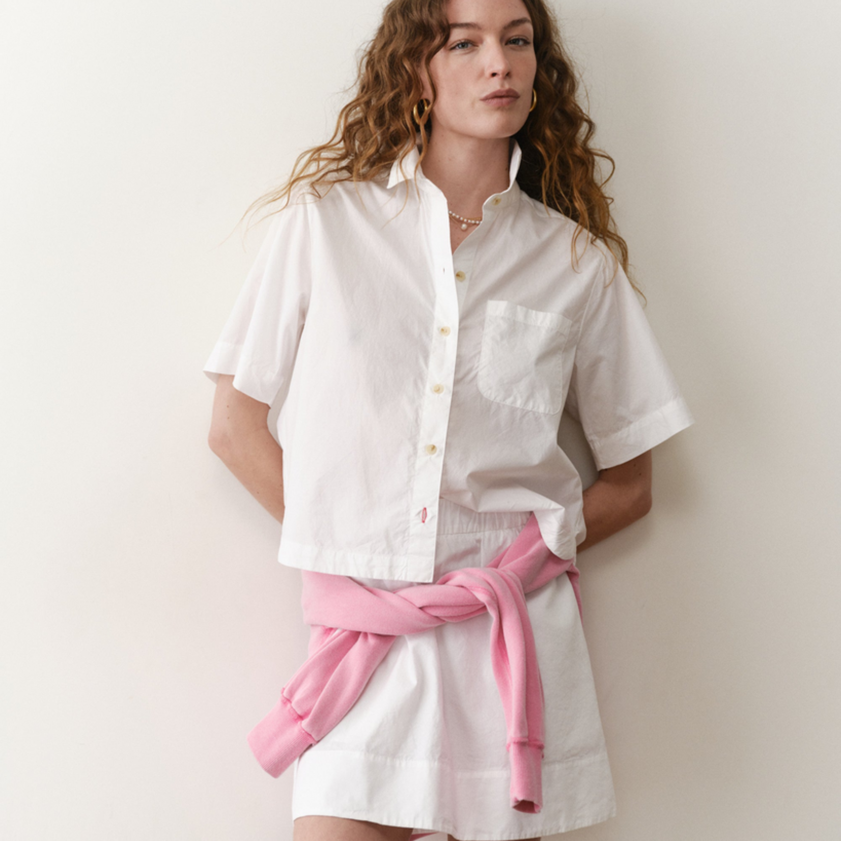 Marine Layer Marine Layer Bonnie Poplin Shirt (W)