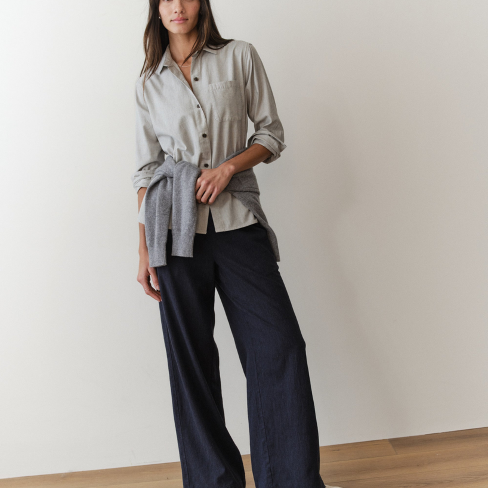 Marine Layer Marine Layer Allison Hemp Trouser (W)