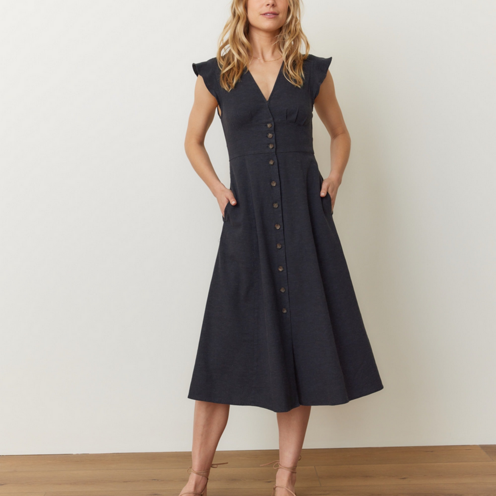 Marine Layer Marine Layer Camila Midi Dress (W)