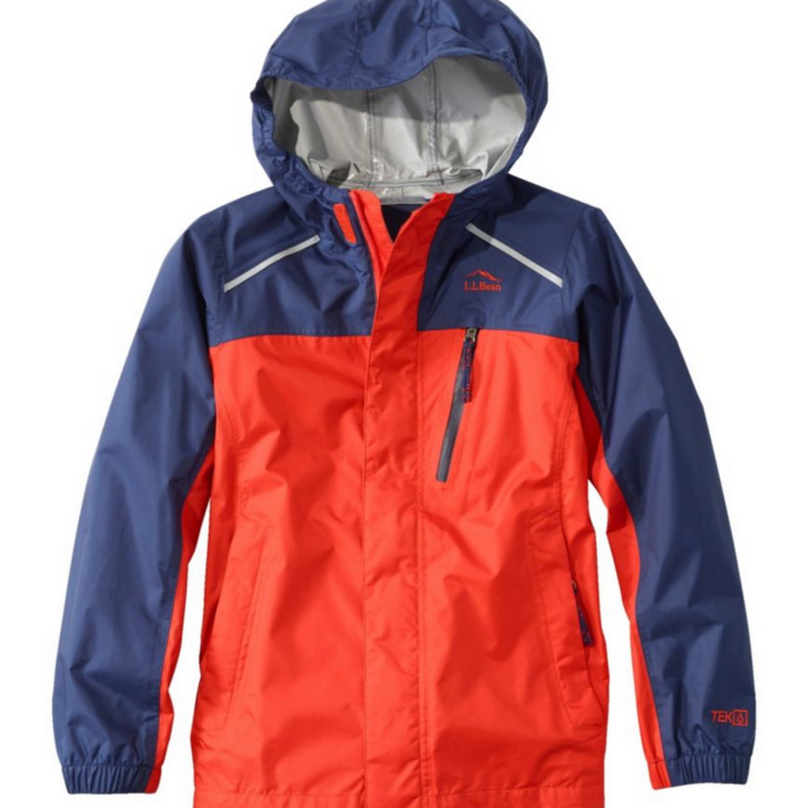 L.L Bean L.L.Bean Trail Model Rain Jacket Color Block (Y)