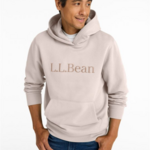 L.L Bean L.L.Bean Essential Logo Hoodie Sweatshirt (M)