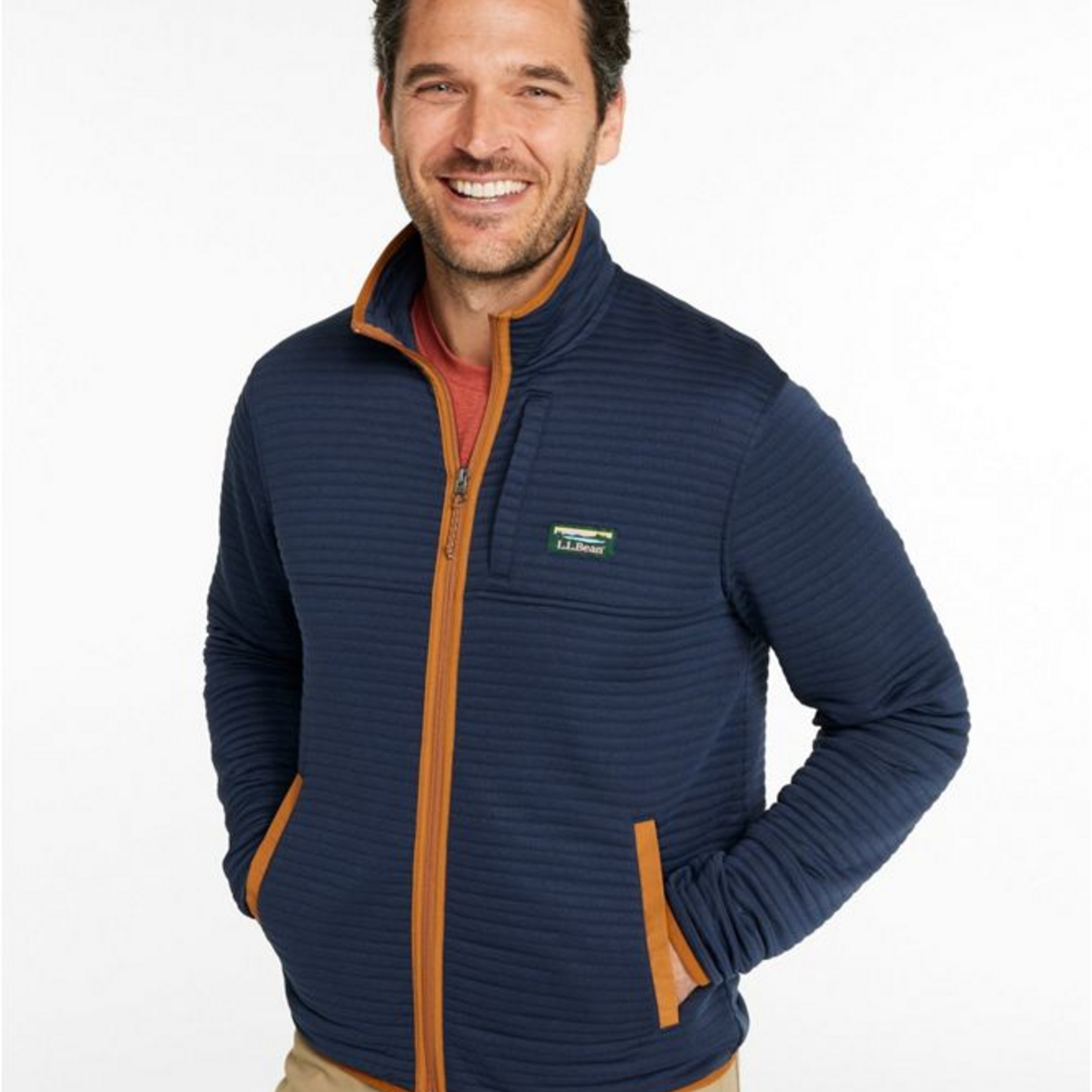 L.L Bean L.L. Bean Airlight Knit Full Zip (M)
