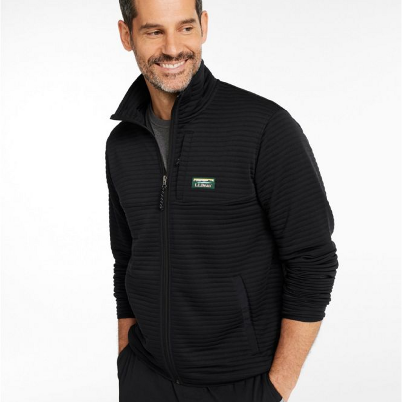 L.L Bean L.L. Bean Airlight Knit Full Zip (M)
