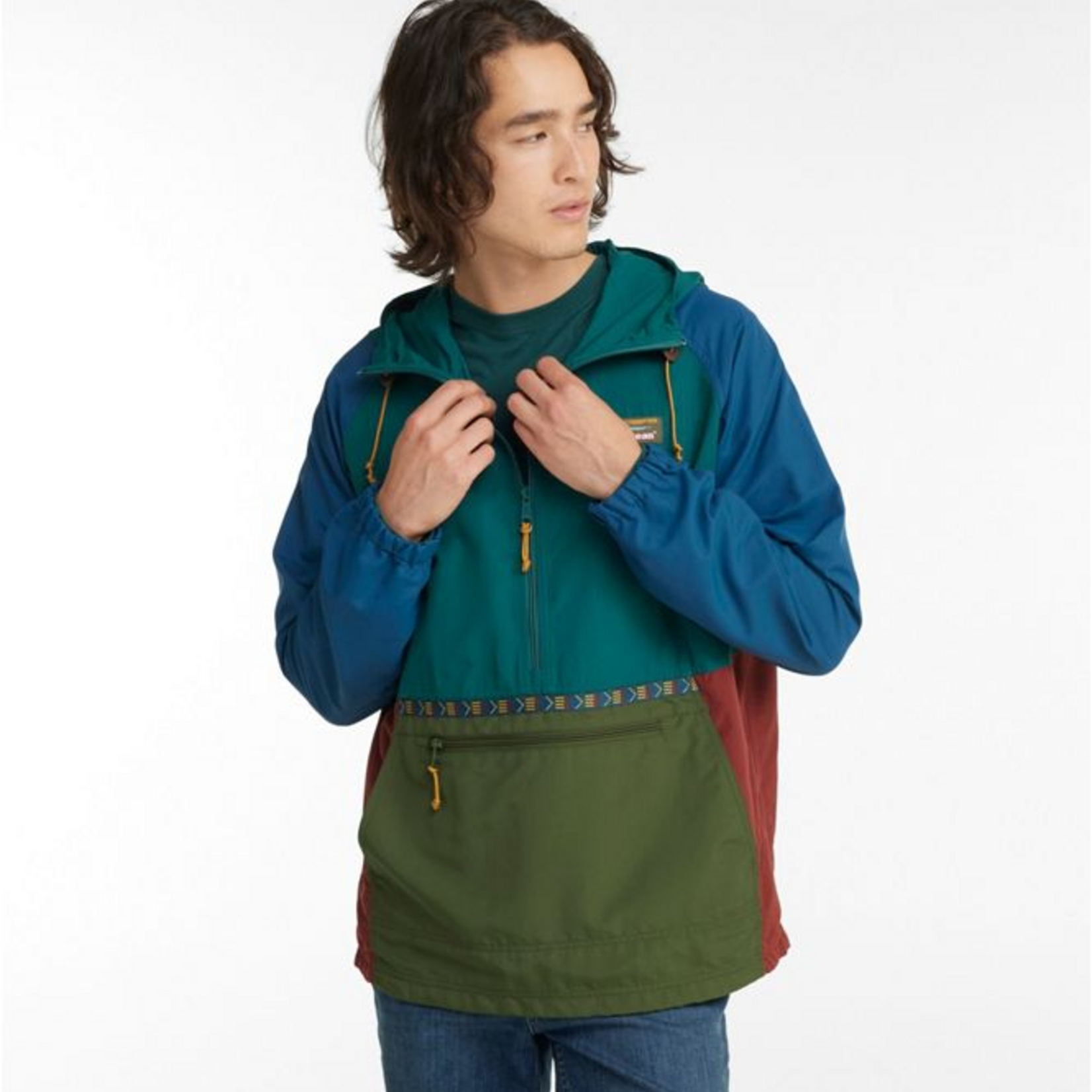 L.L Bean L.L.Bean Mountain Classic Anorak Multi Color (M)