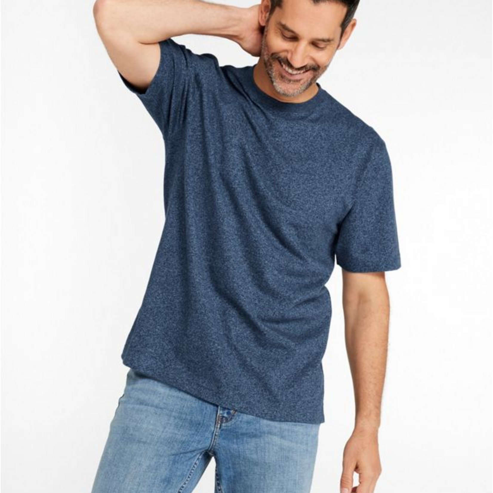 L.L Bean L.L.Bean Carefree Unshrinkable T Shirt SS (M)