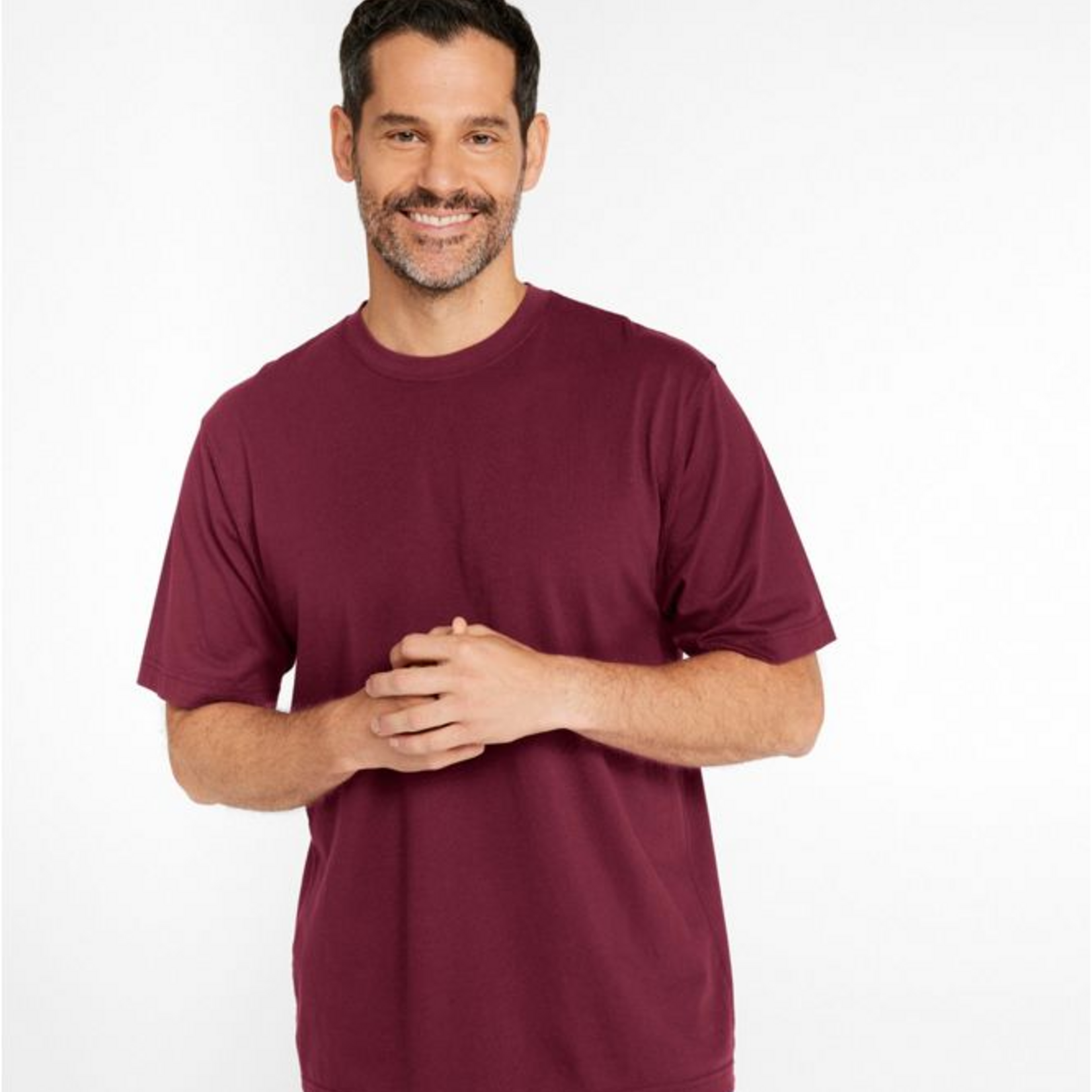 L.L Bean L.L.Bean Carefree Unshrinkable T Shirt SS (M)