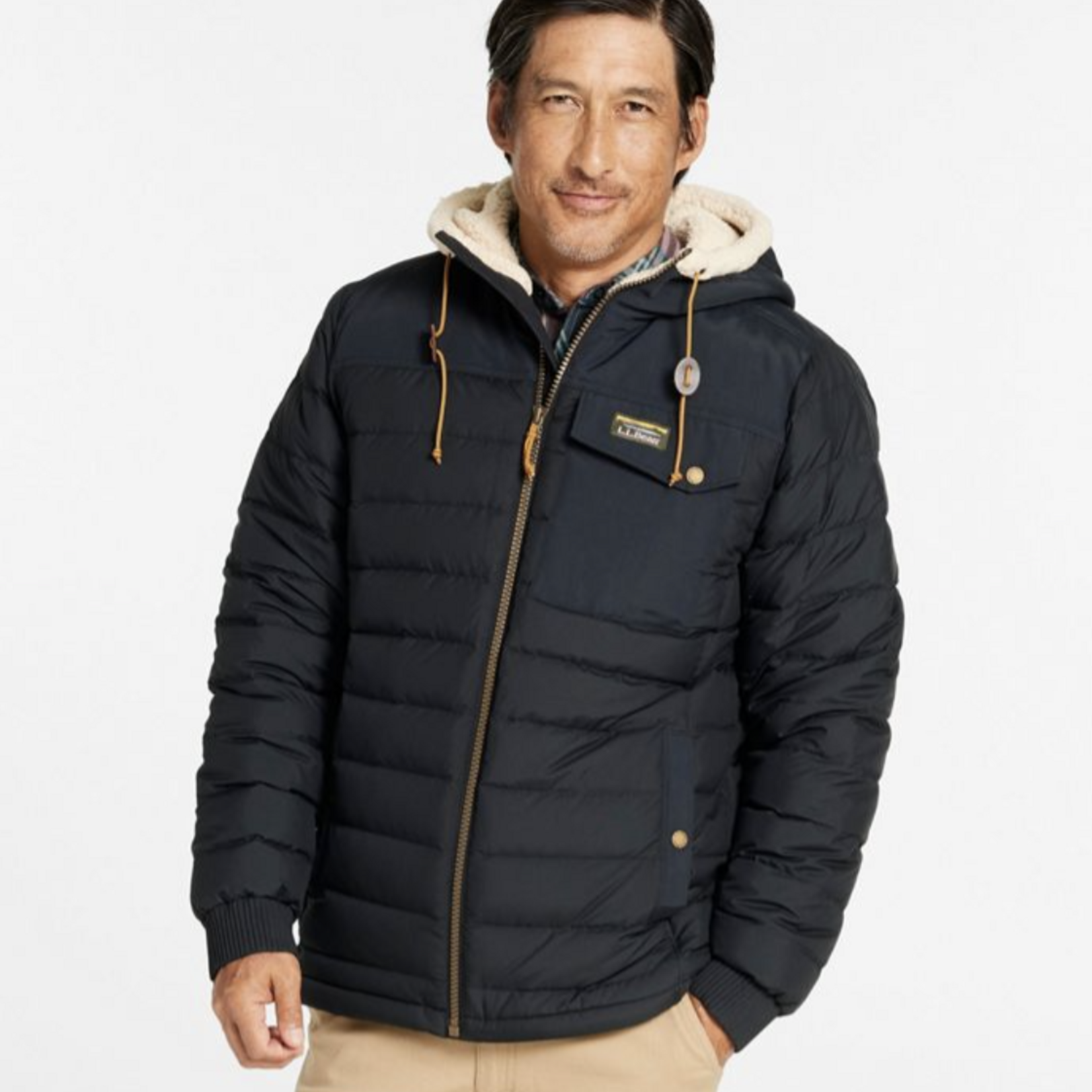 L.L Bean L.L. Bean Mountain Classic Down Sherpa Lined Jacket (M)