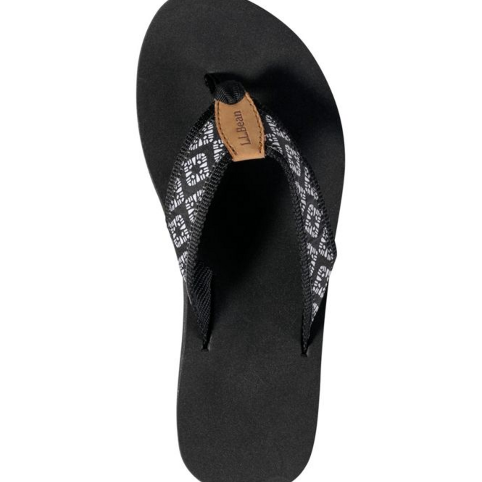 L.L Bean L.L. Bean Classic Maine Isle Flip Flop 3 Motif (W)