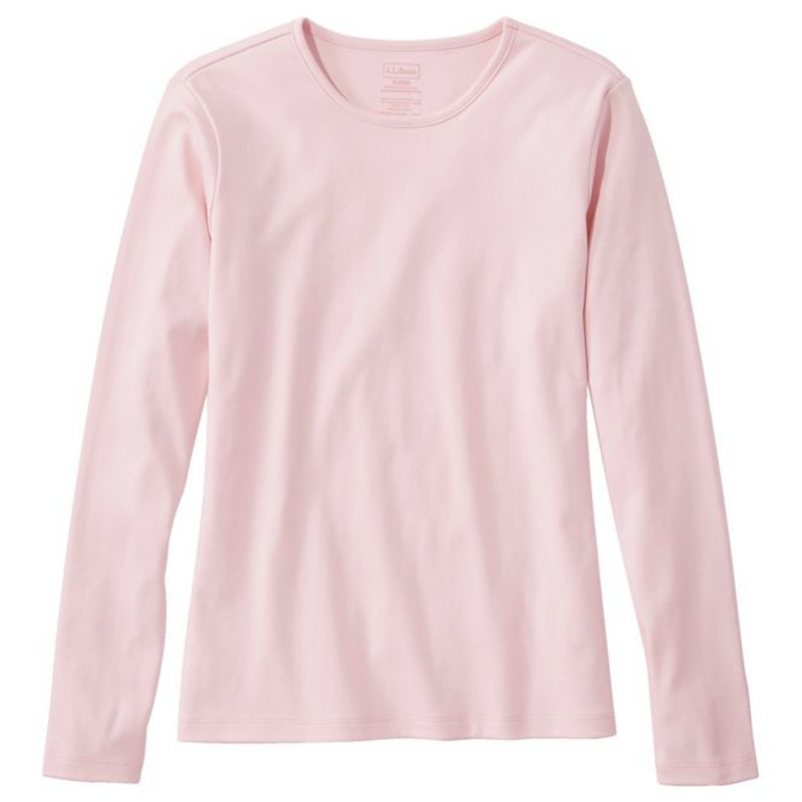 L.L Bean L.L. Bean Pima Crewneck LS (W)