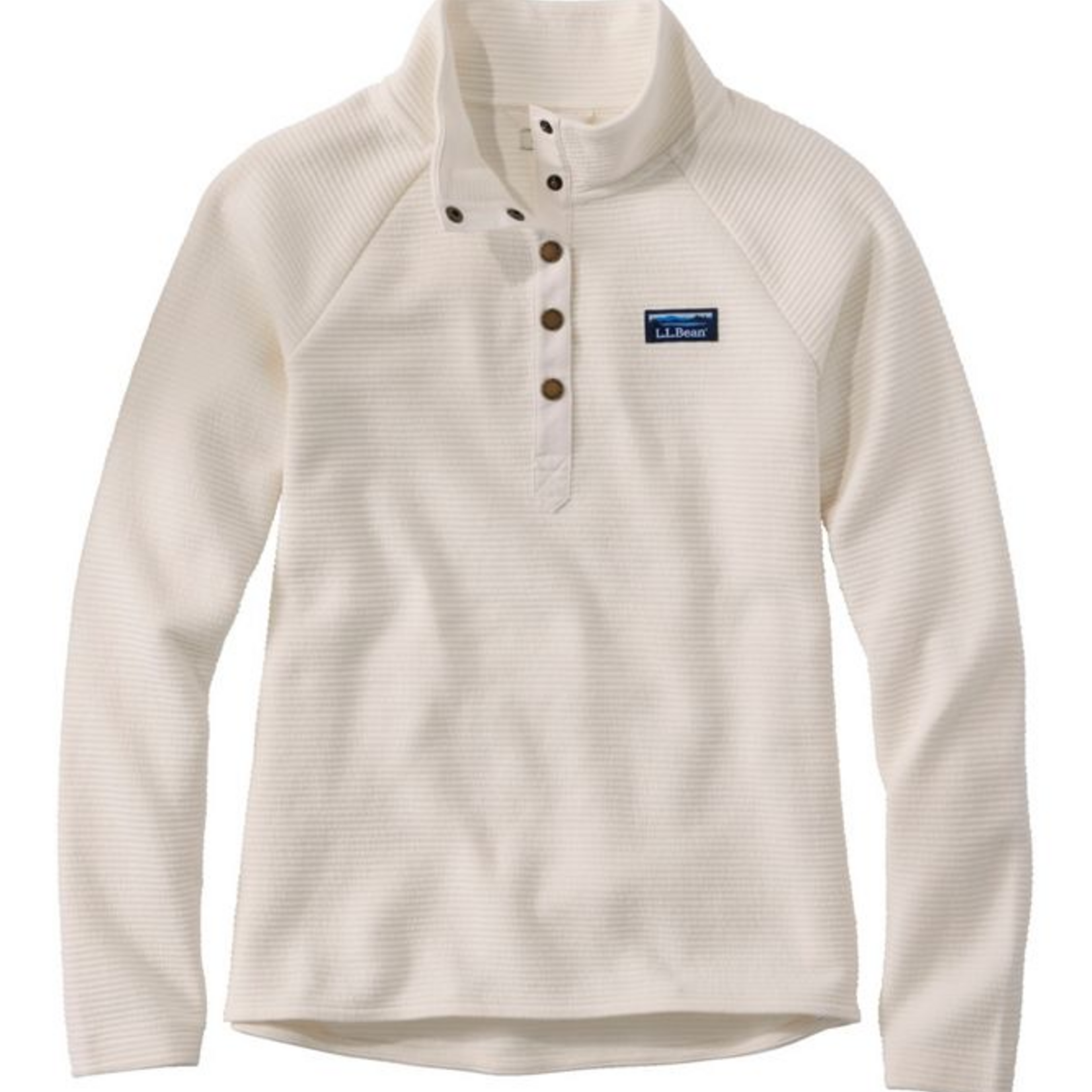 L.L Bean L.L. Bean Lakewashed Double-Knit 1/4 Snap (W)