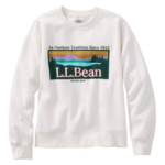 L.L Bean L.L. Bean Essentials Logo Crewneck Sweatshirt (W)