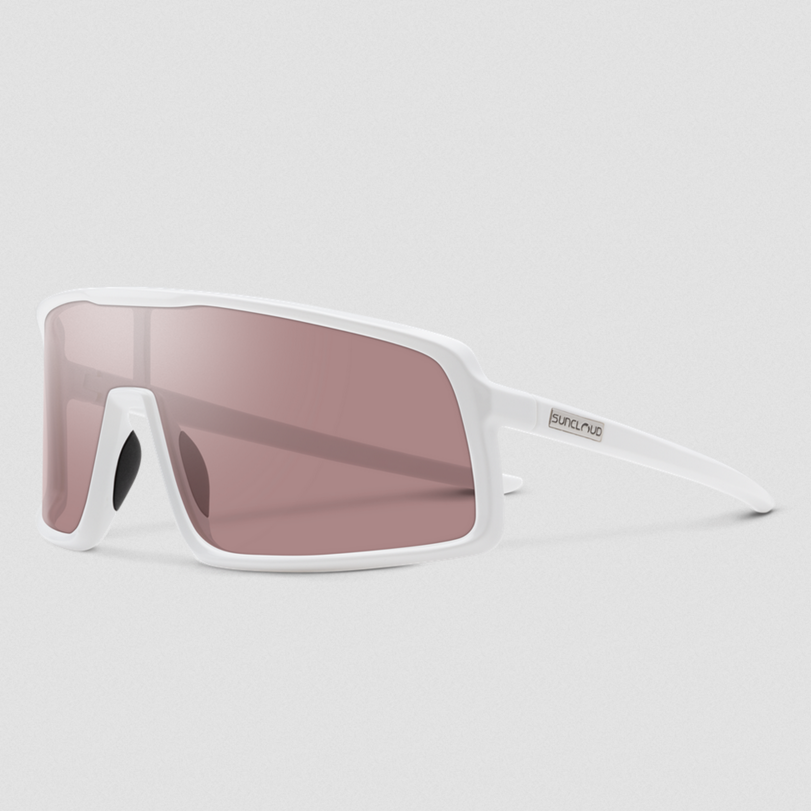 Smith Optics Suncloud Upshot Wht Polarized LL Rose