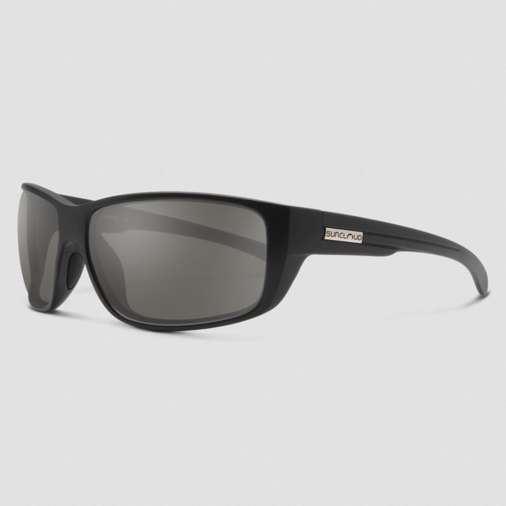Smith Optics Suncloud Milestone Matte Blk Polarized Gray