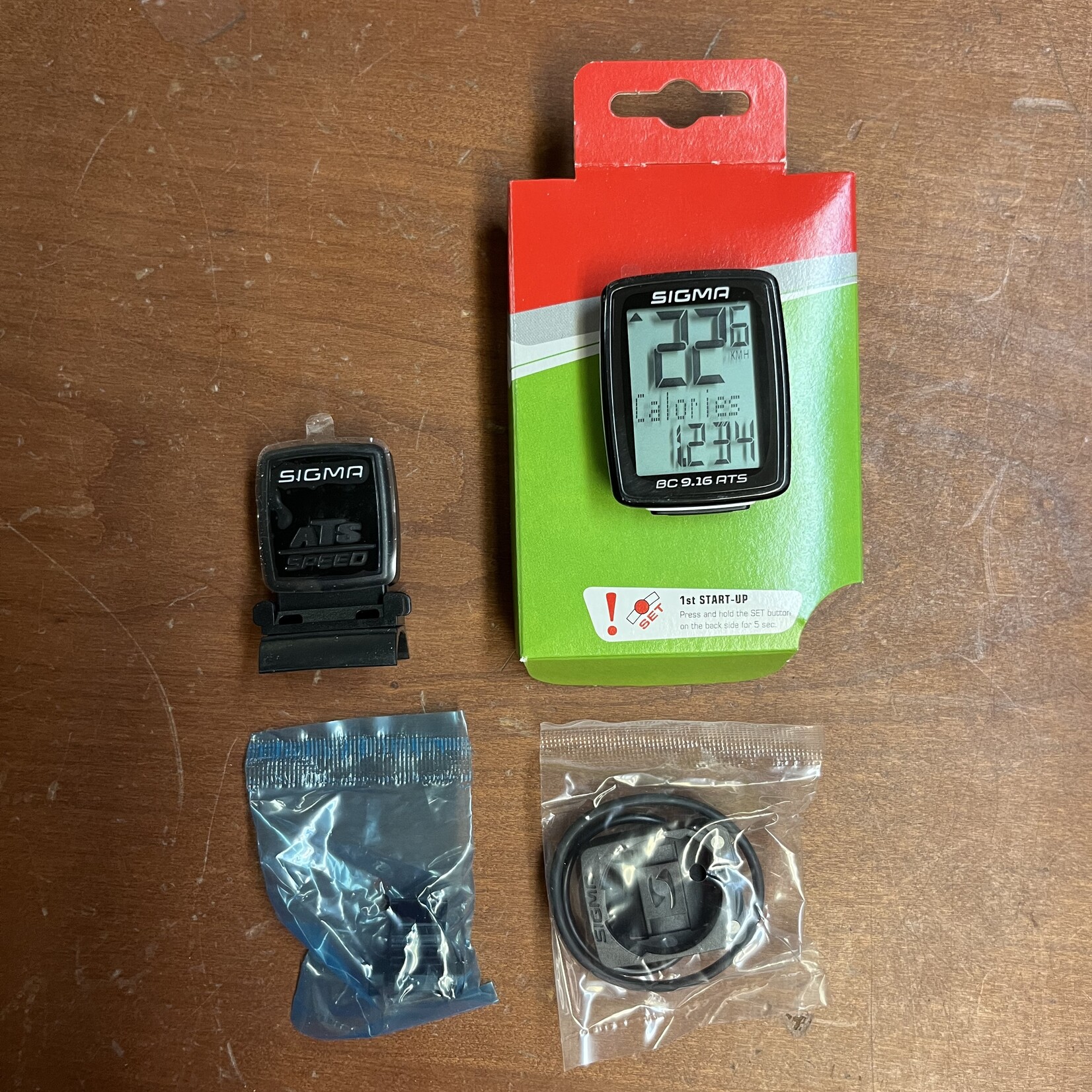 Olympic Supply Sigma BC-16.16, 16-Function Wired Bike Computer