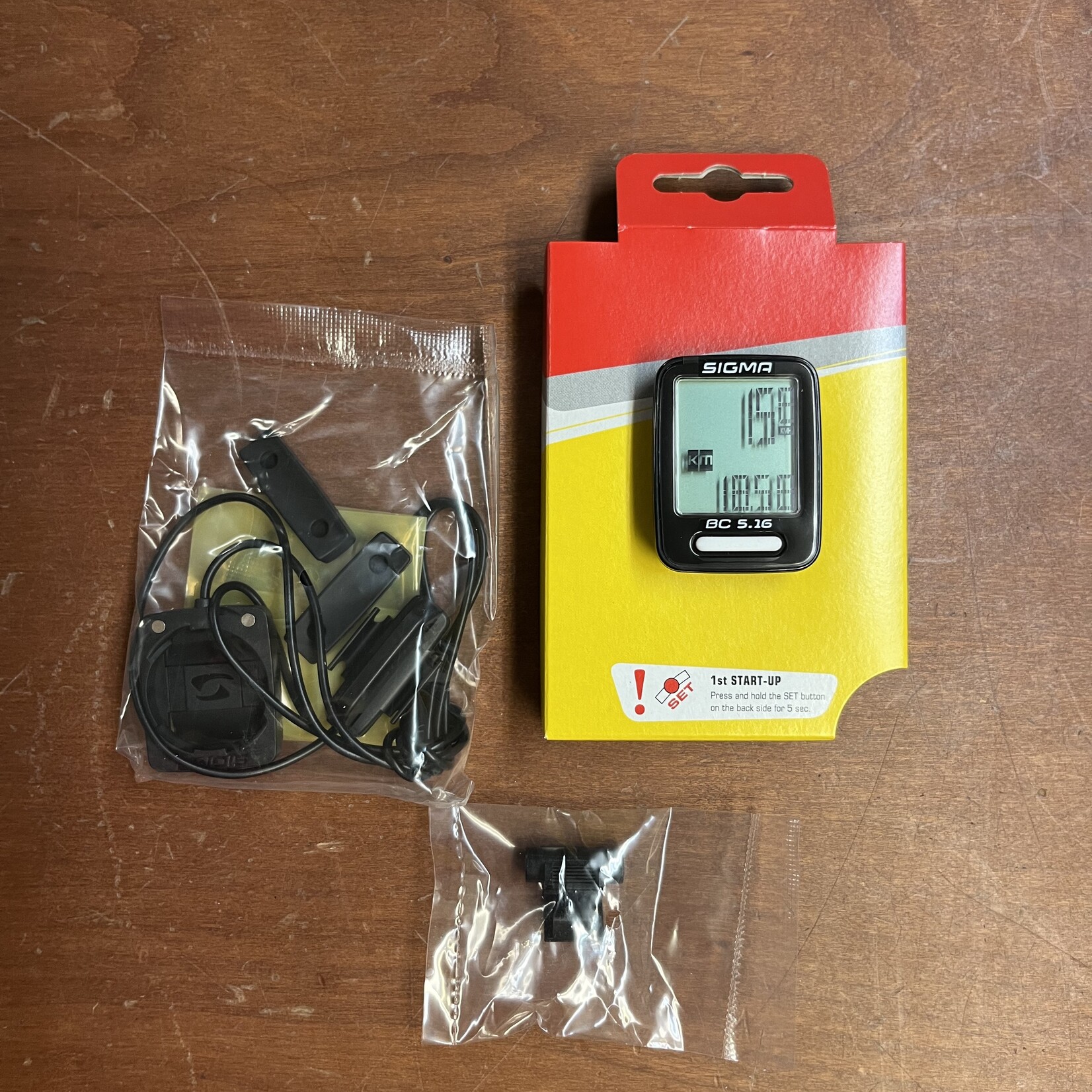 Olympic Supply Sigma BC-5.16, 5-Function Wired Bike Computer