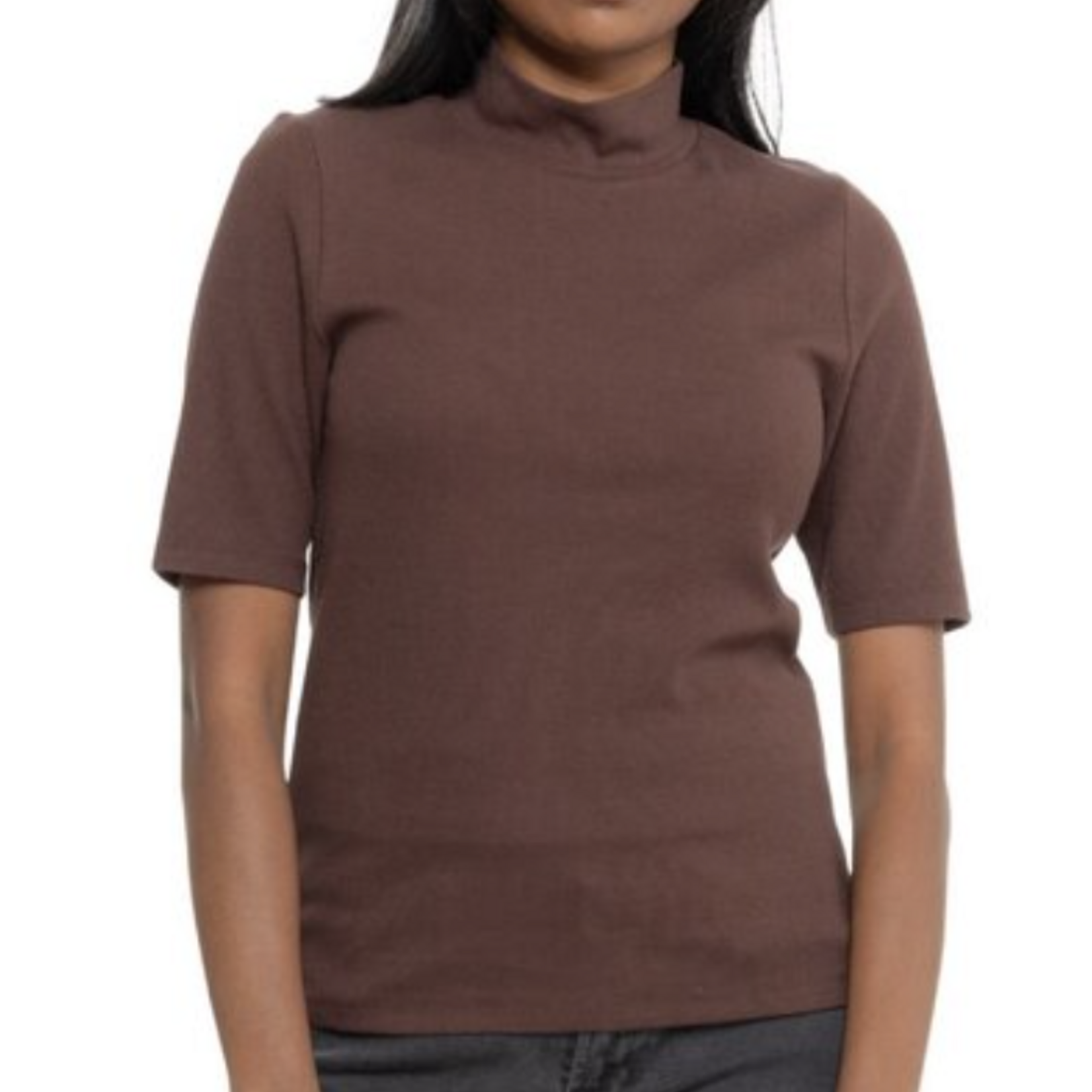 Marine Layer Marine Layer Lexi Rib Mock Neck (W)