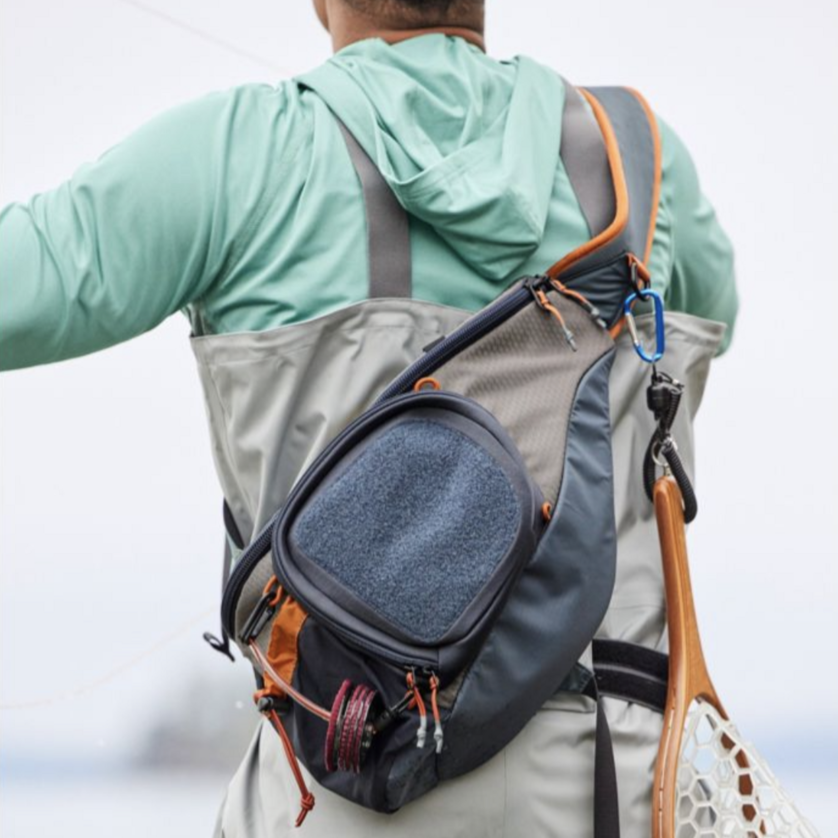 L.L Bean L.L.Bean Deluxe Sling Pack Asphalt