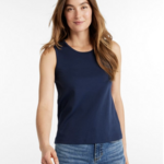 L.L Bean L.L. Bean Pima Tops Shell Reg (W)