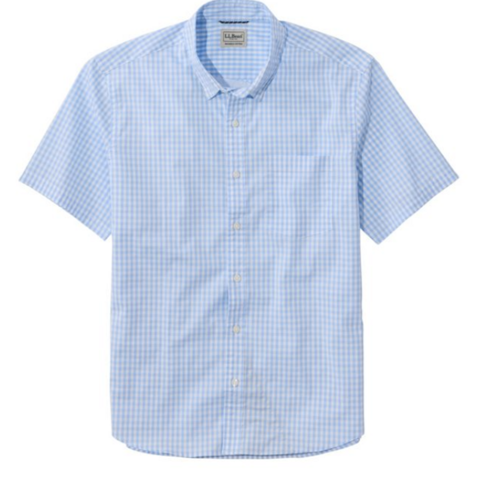 L.L Bean L.L.Bean Comfort Stretch Performance Shirt SS Slightly Fitted (M)