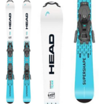 Head Head Supershape Team Easy Alpine Ski w/JRS 4.5(YTH)F25