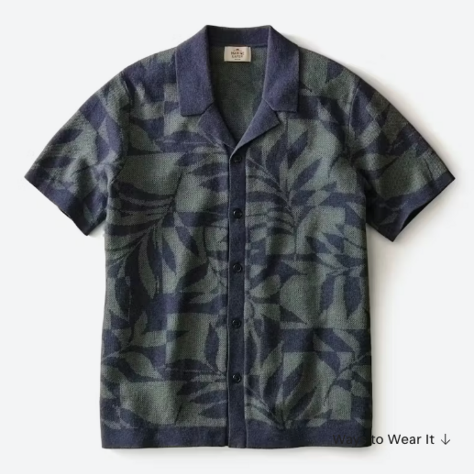 Marine Layer Marine Layer Ethan Sweater Button Down (M)