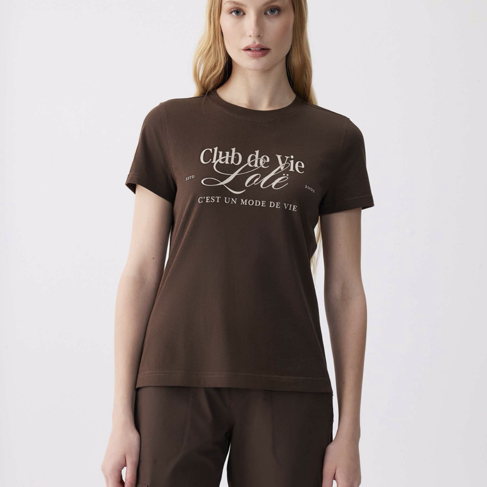 Lole Lole Laurier Logo Tshirt (W)
