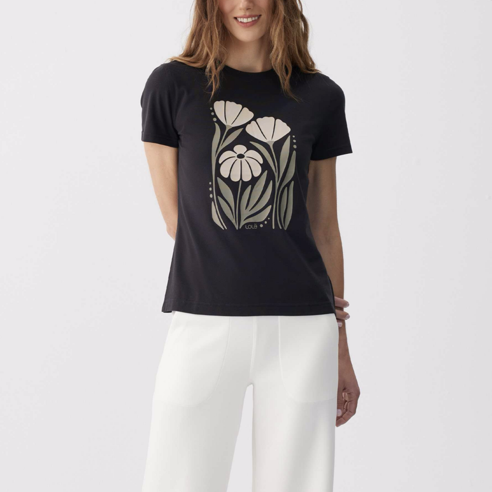 Lole Lole Laurier Logo Tshirt (W)
